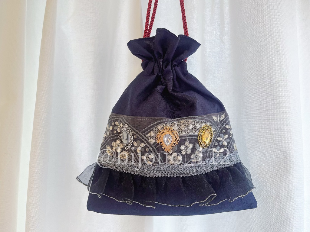 南海太郎朝尊イメージ 巾着ショルダーバッグ