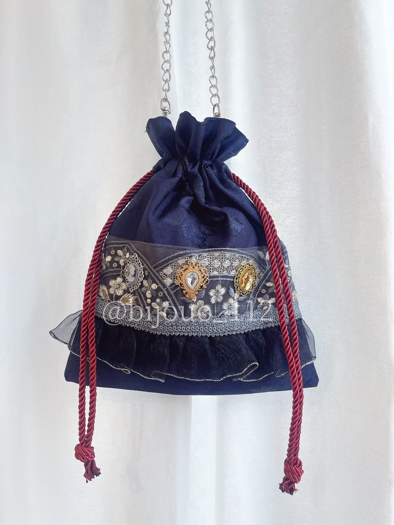 南海太郎朝尊イメージ 巾着ショルダーバッグ