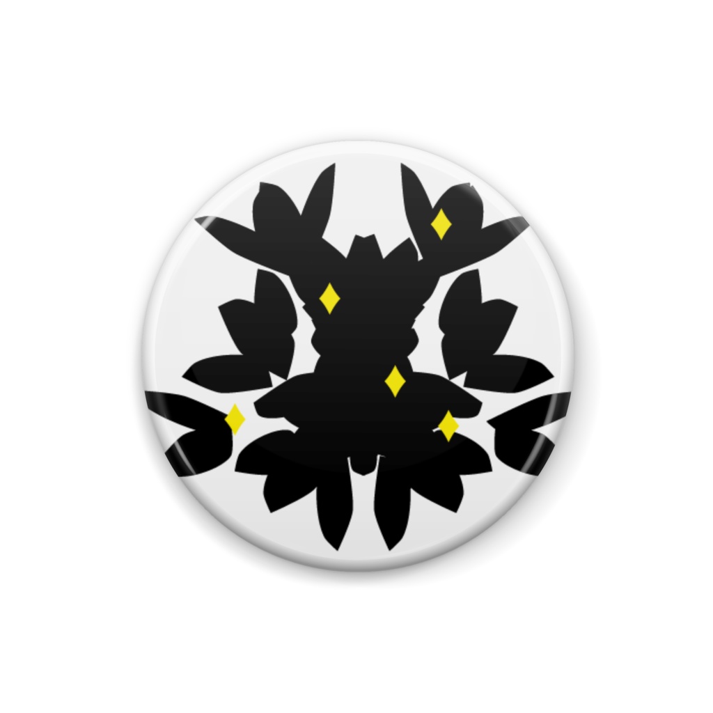 リーフ アイコン 缶バッジ001