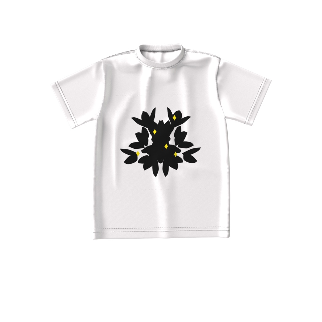 リーフ アイコン Tシャツ001