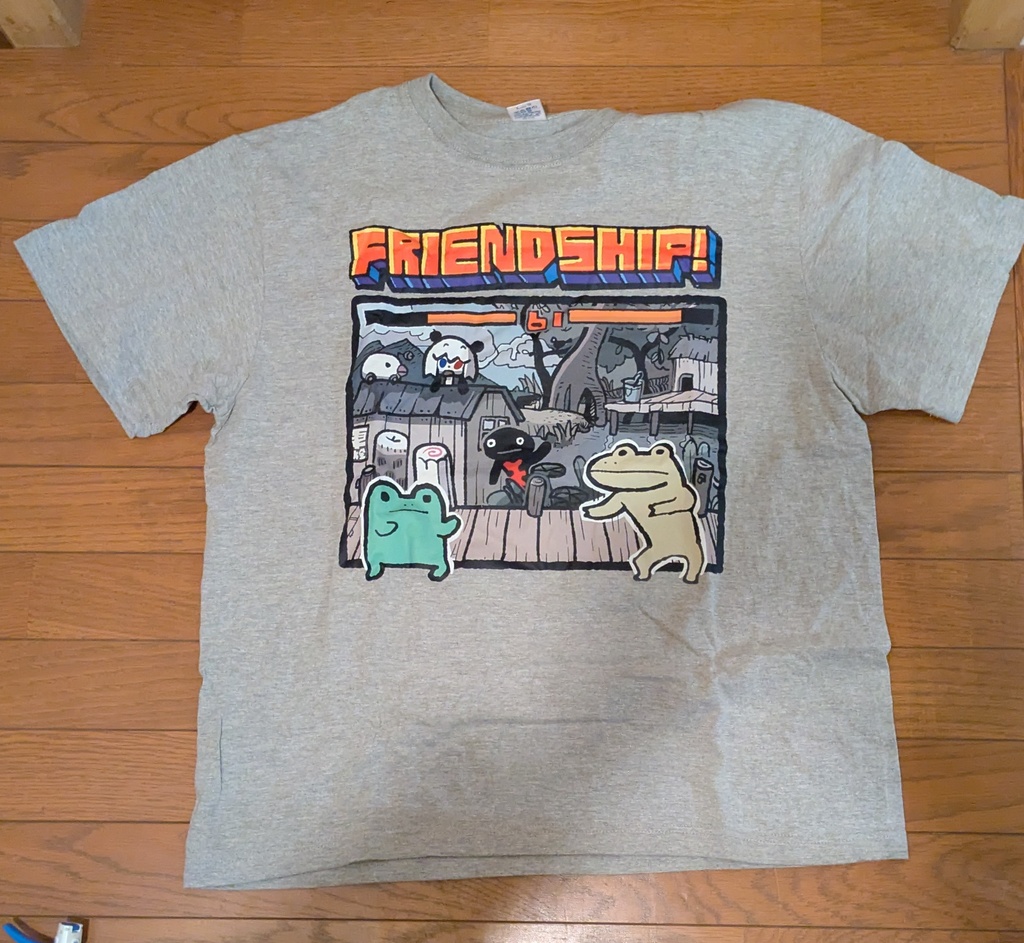 ムイムイTシャツ「FRIENDSHIP!」