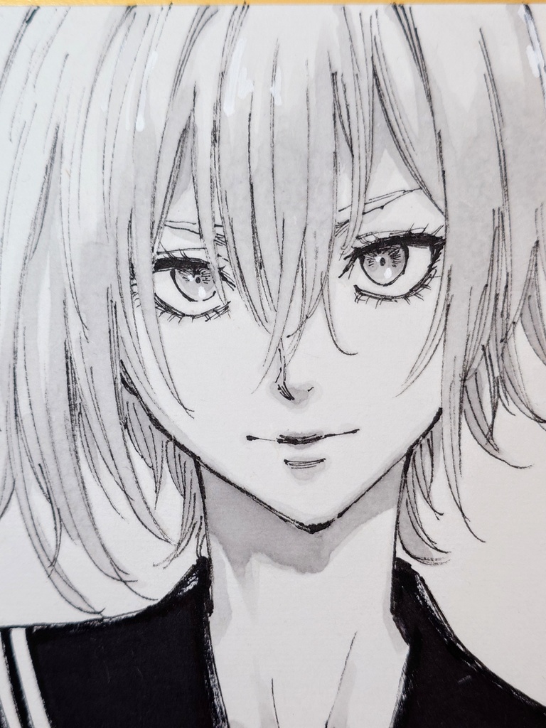 オリジナルイラスト　小色紙