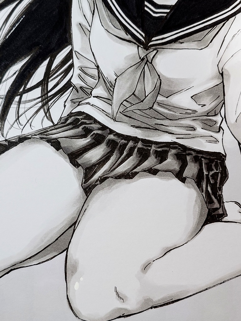 オリジナルイラスト 大色紙