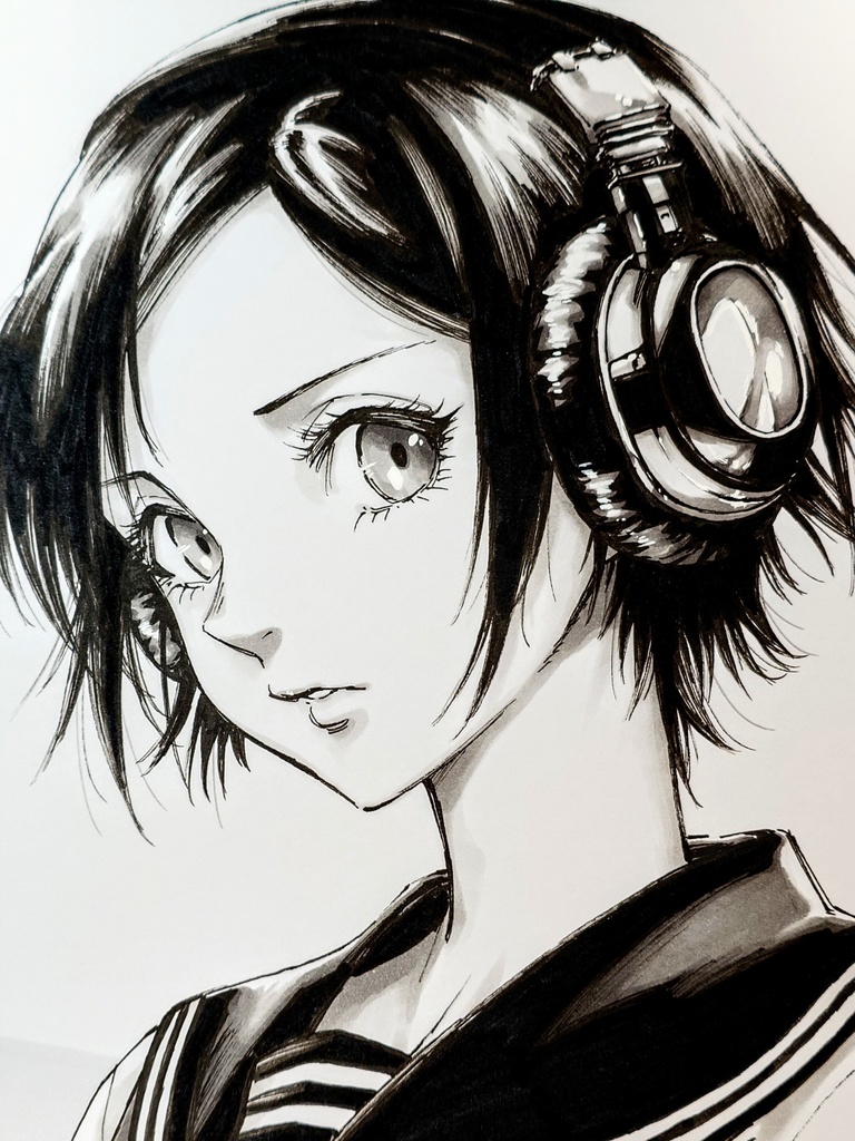 オリジナルイラスト 大色紙