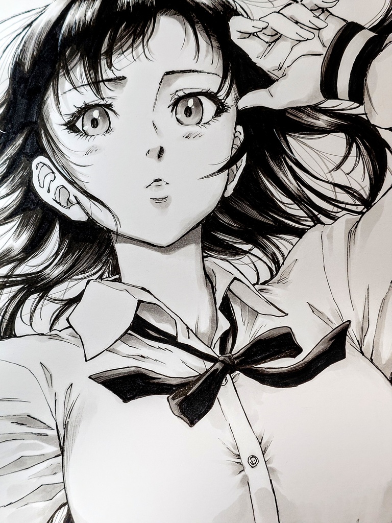 オリジナルイラスト 大色紙