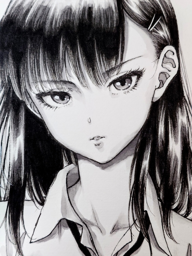 オリジナルイラスト 大色紙
