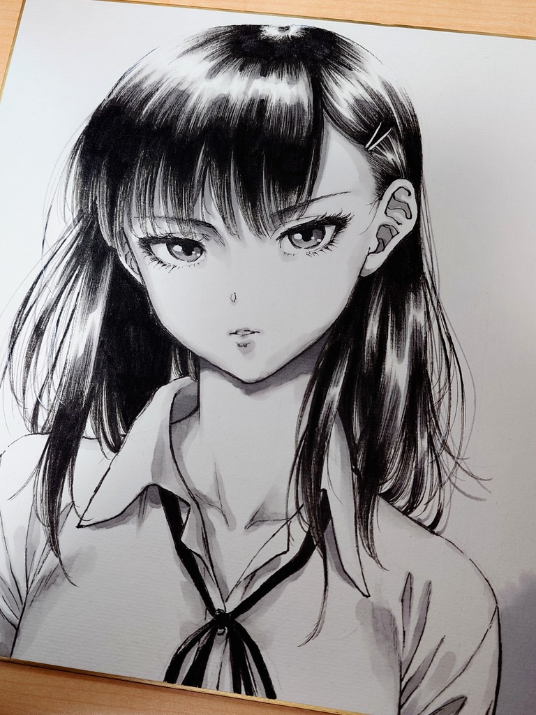 オリジナルイラスト 大色紙
