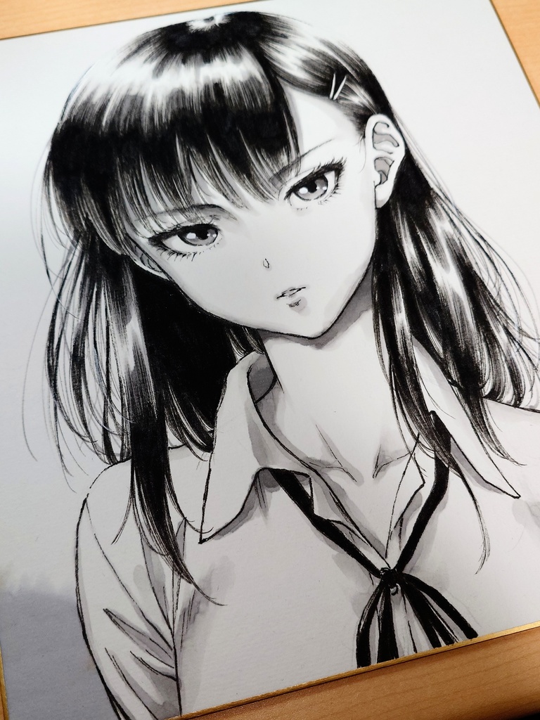 オリジナルイラスト 大色紙