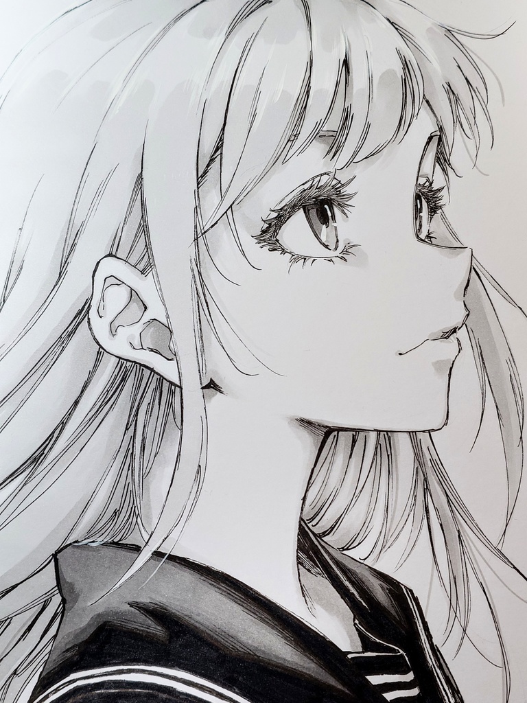 オリジナルイラスト 大色紙
