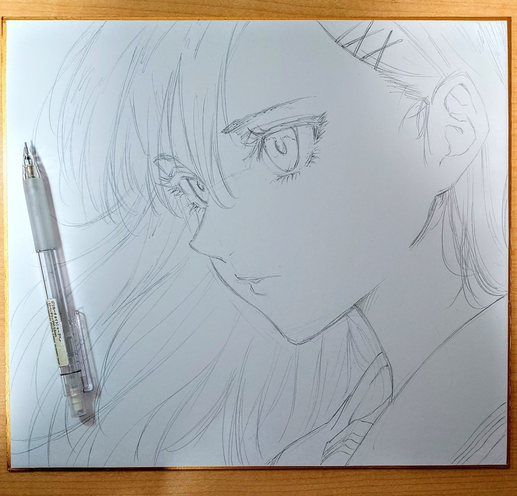 オリジナルイラスト 大色紙