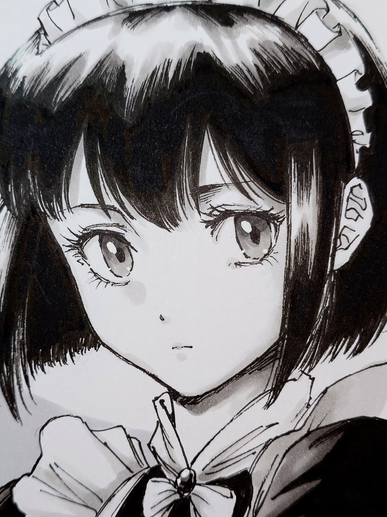 オリジナルイラスト　小色紙