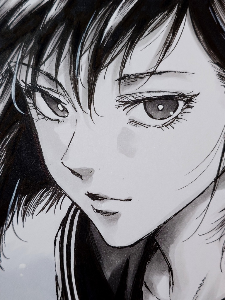 オリジナルイラスト　小色紙