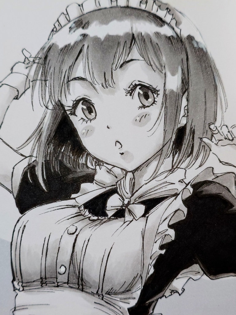 オリジナルイラスト　小色紙