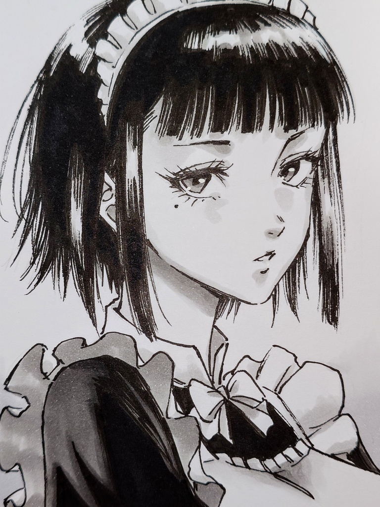 オリジナルイラスト　小色紙