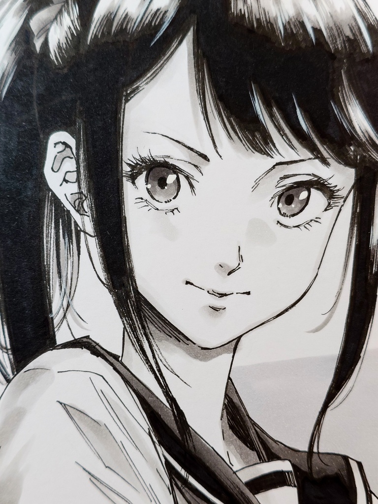 オリジナルイラスト　小色紙