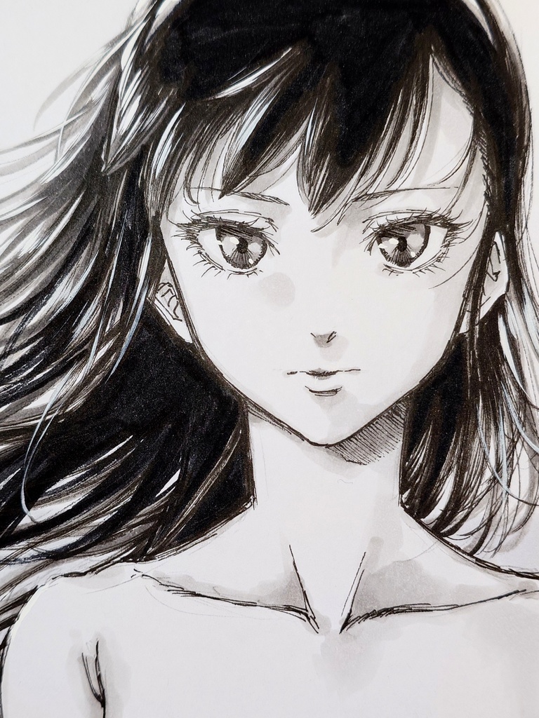 オリジナルイラスト　小色紙
