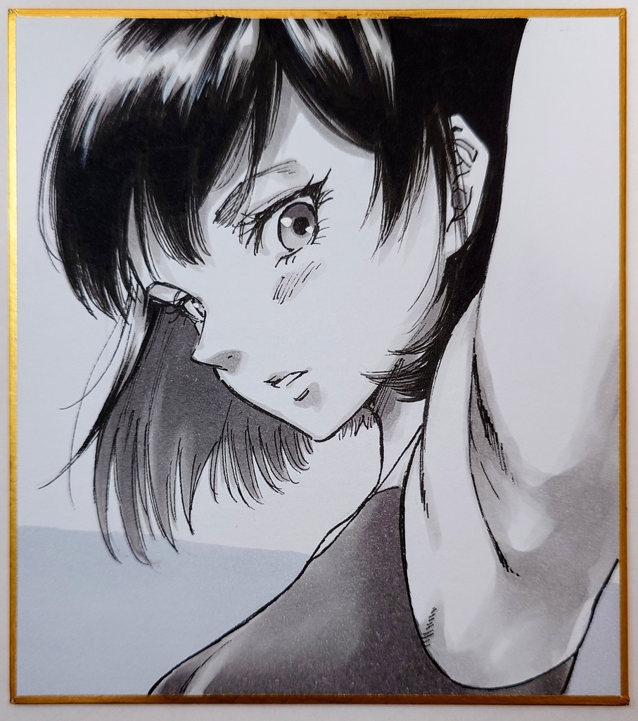 オリジナルイラスト 小色紙