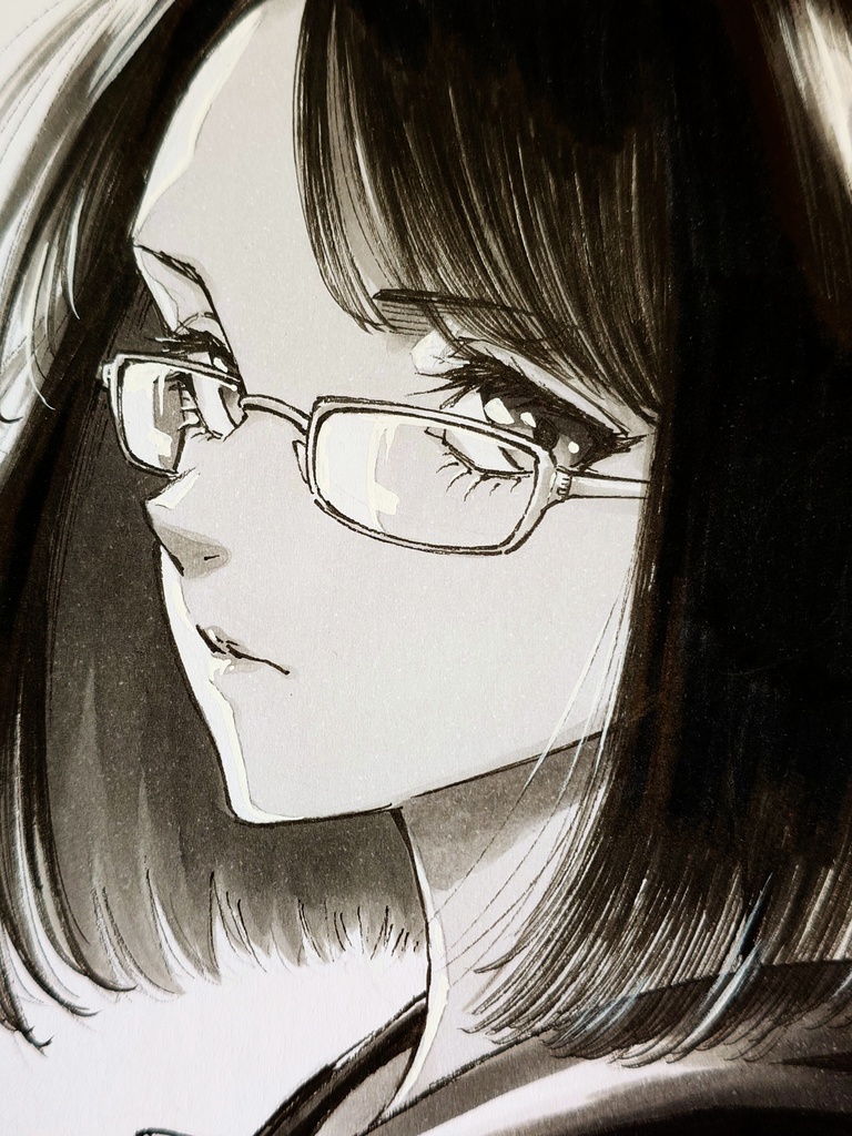 オリジナルイラスト　小色紙