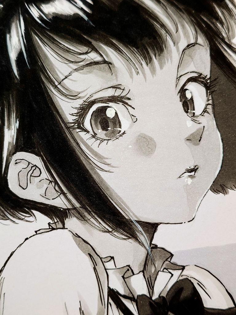 オリジナルイラスト　小色紙