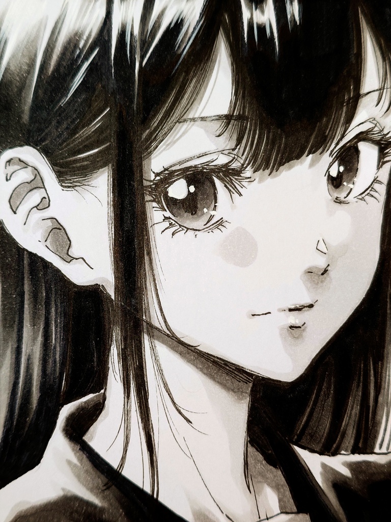 オリジナルイラスト 小色紙