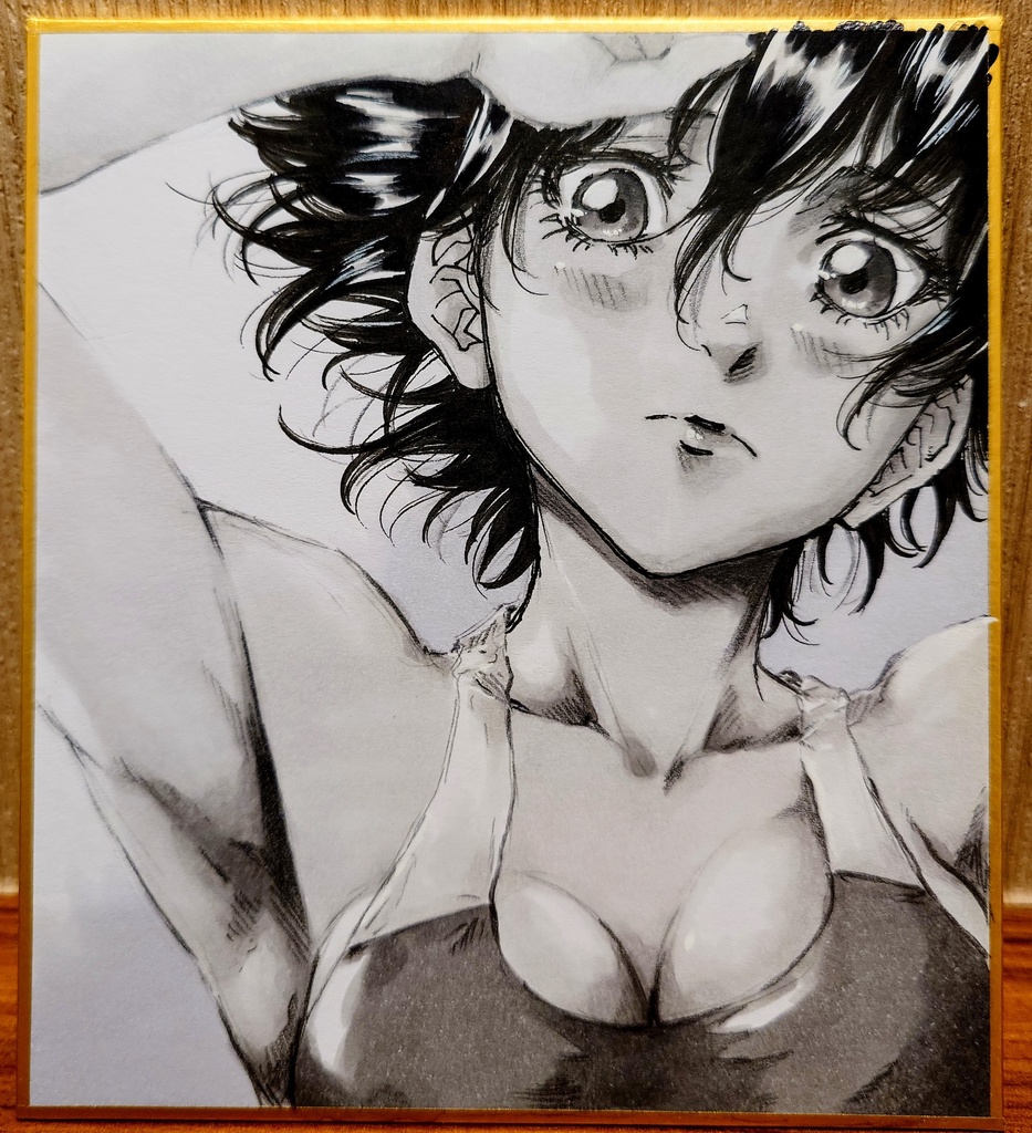 オリジナルイラスト 小色紙