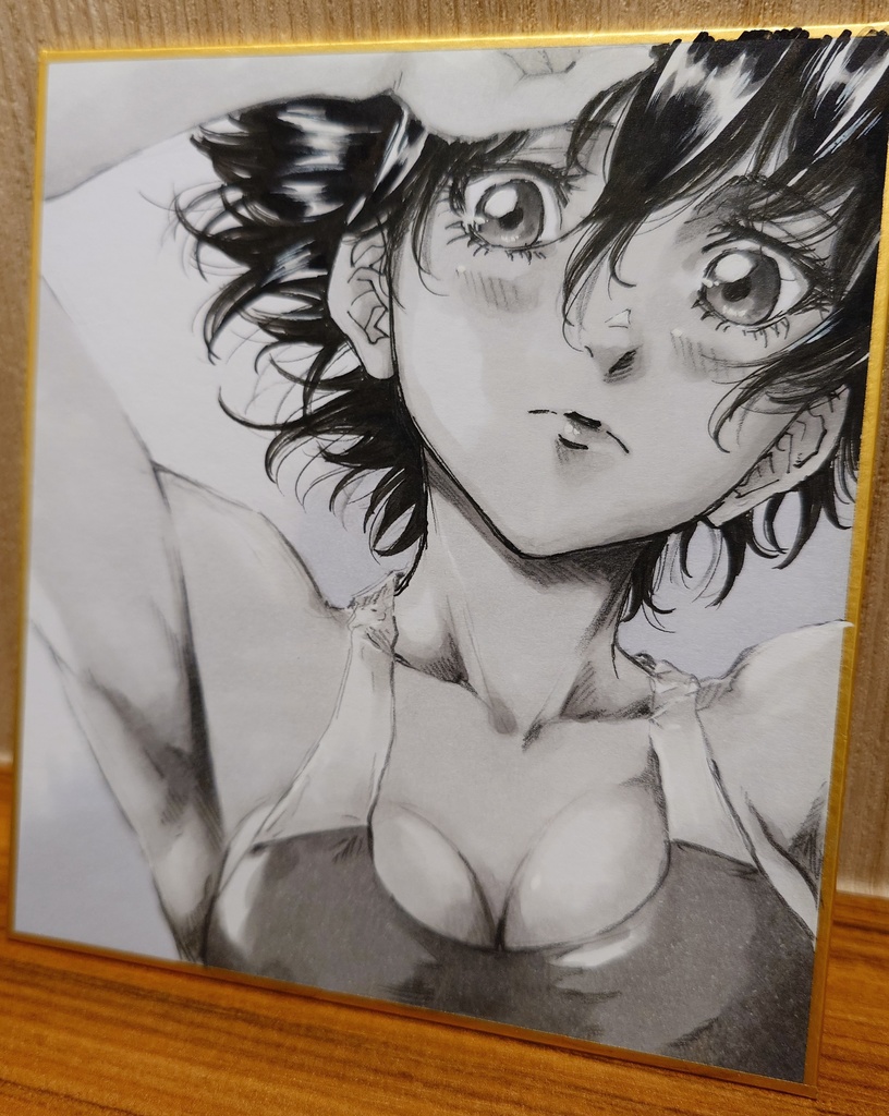 オリジナルイラスト 小色紙