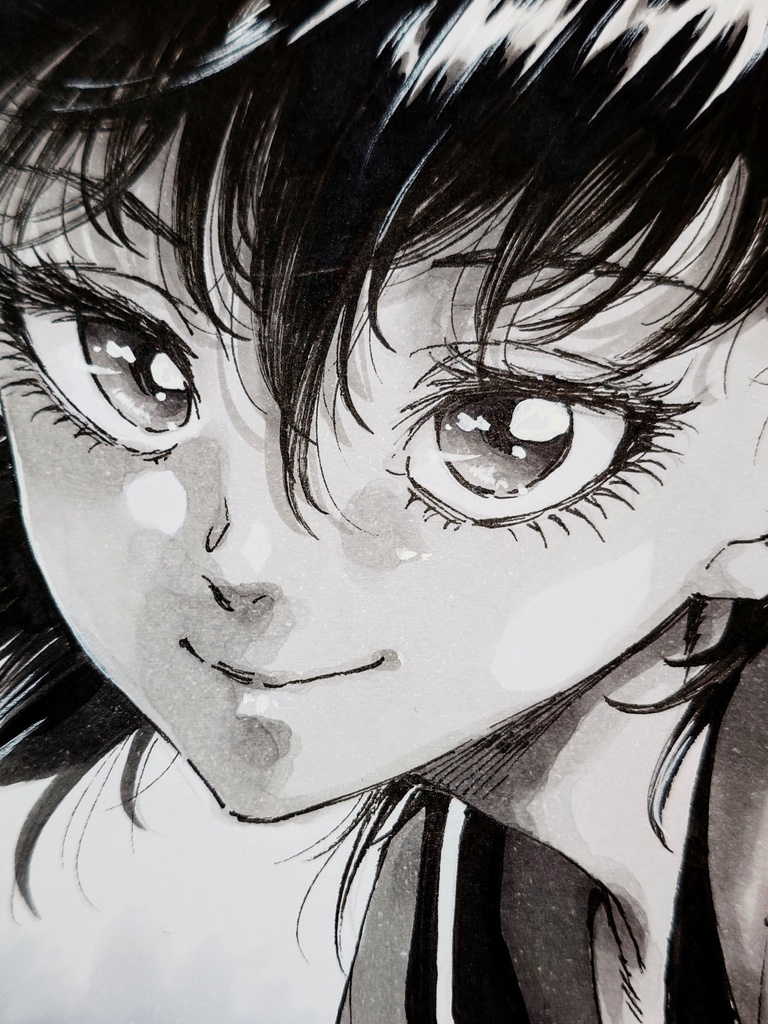 オリジナルイラスト　小色紙