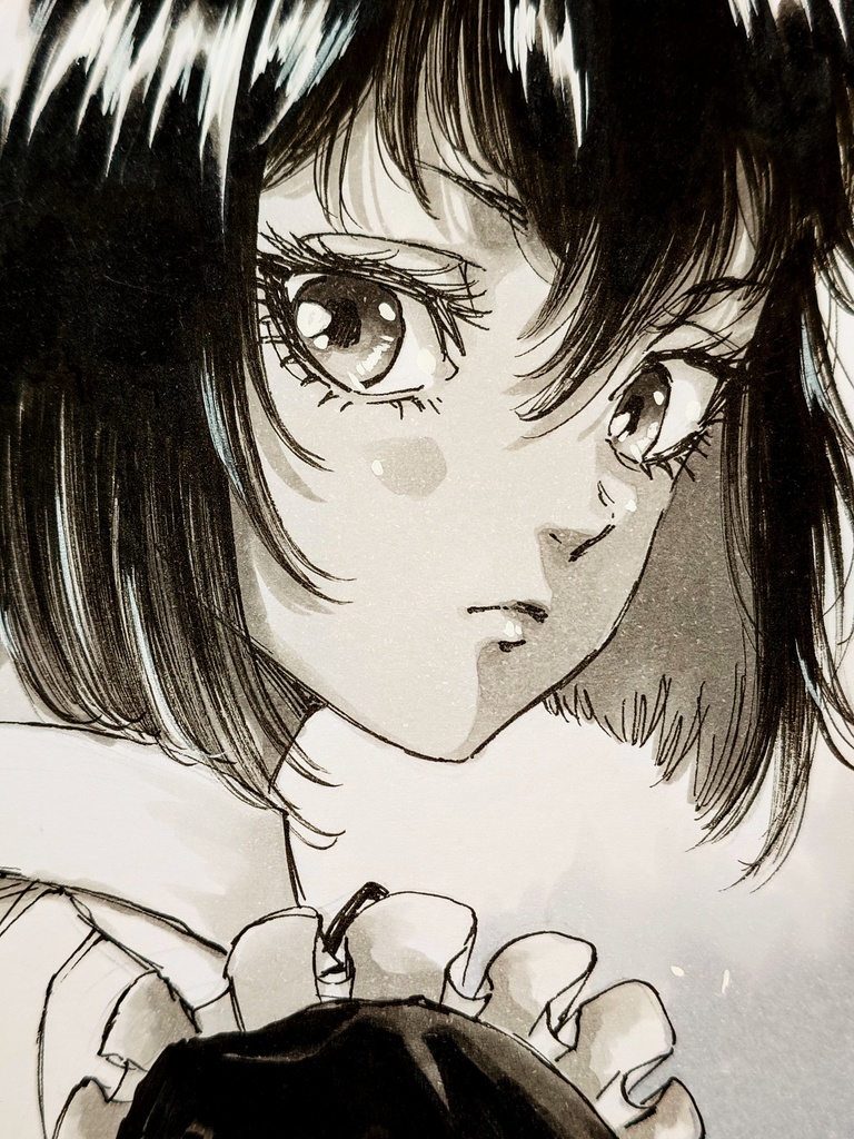 オリジナルイラスト　小色紙