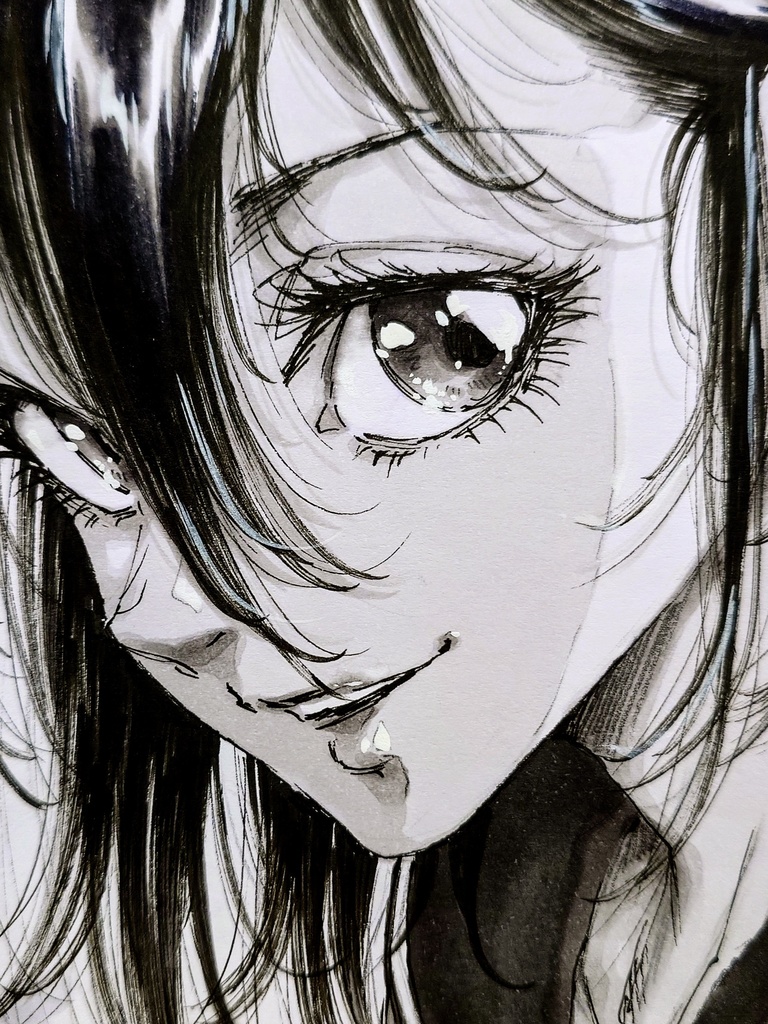 オリジナルイラスト　小色紙