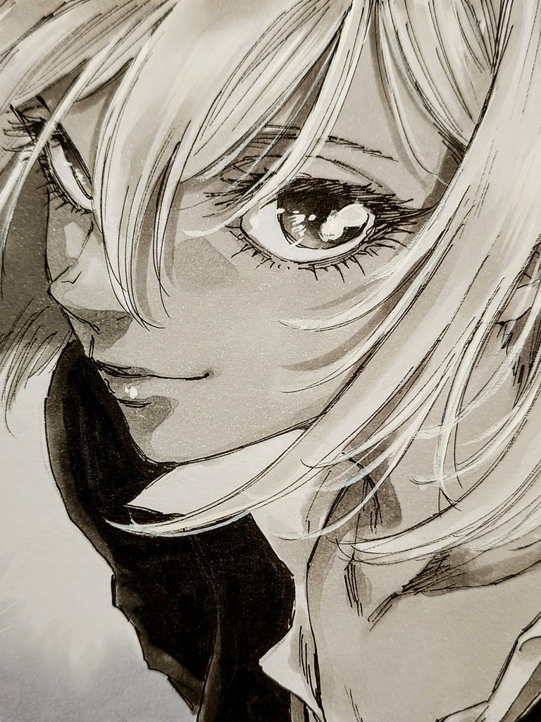 オリジナルイラスト 小色紙