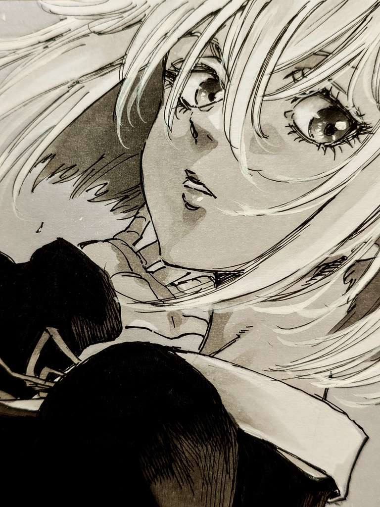 オリジナルイラスト　小色紙