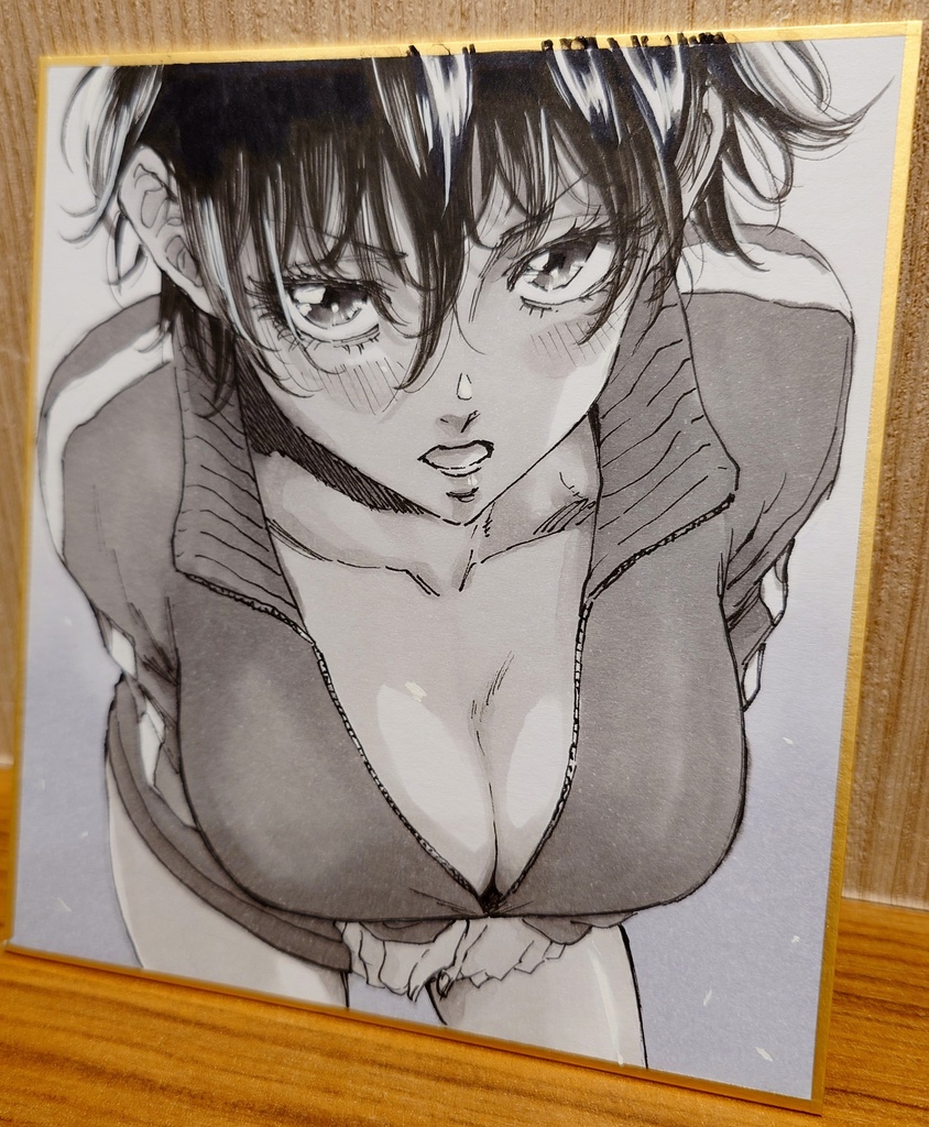 オリジナルイラスト 小色紙