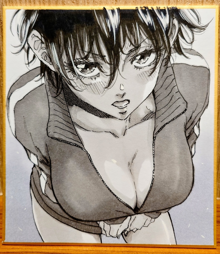 オリジナルイラスト 小色紙