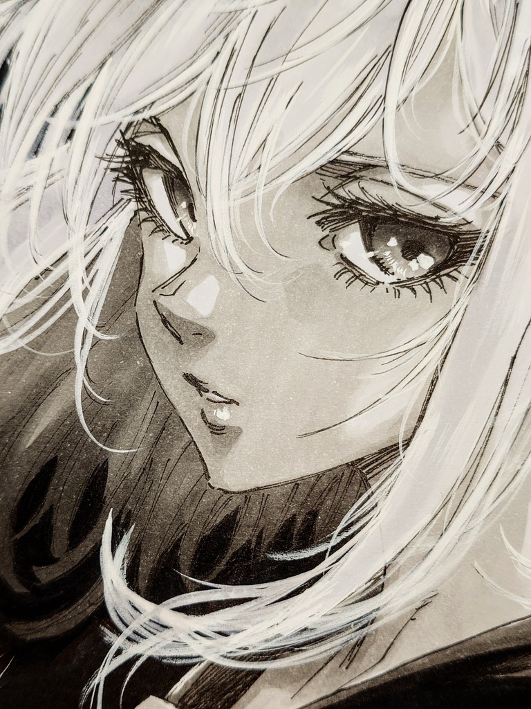 オリジナルイラスト　小色紙