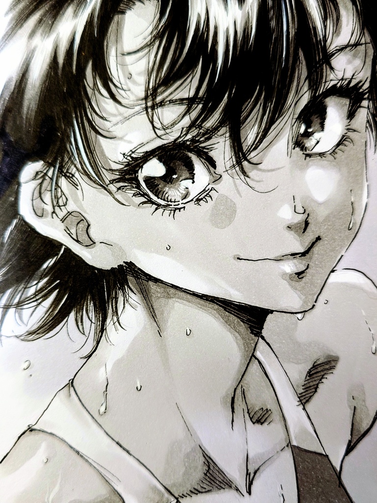 オリジナルイラスト　小色紙