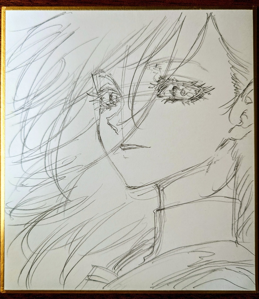 オリジナルイラスト 小色紙