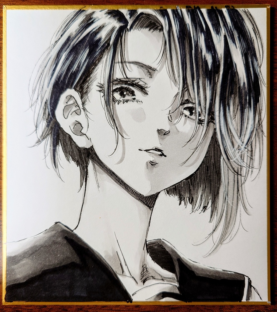 オリジナルイラスト 小色紙(おまけ付き)