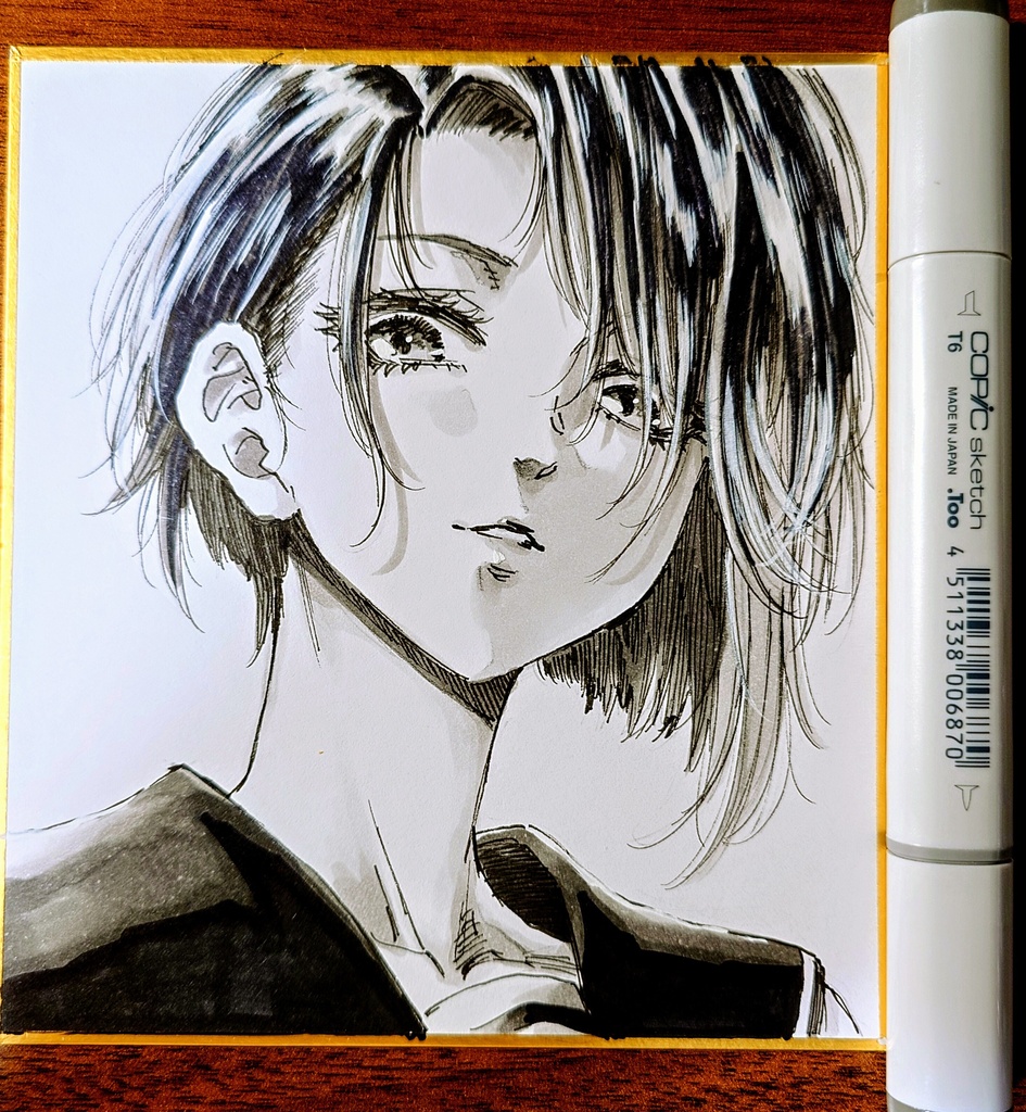 オリジナルイラスト 小色紙(おまけ付き)