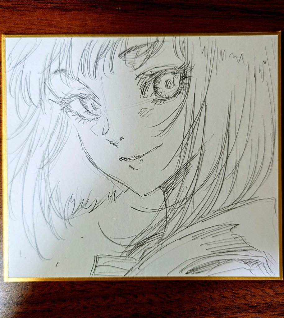 オリジナルイラスト 小色紙(おまけ付き)
