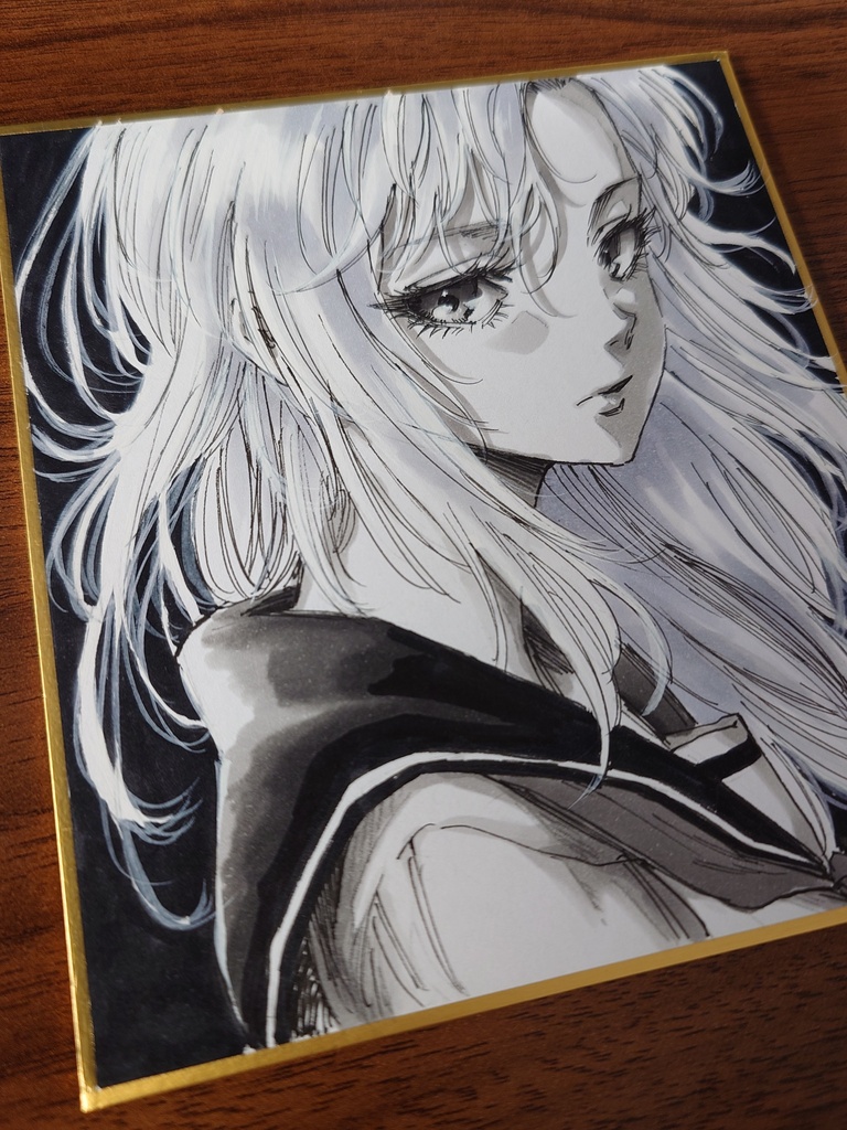 オリジナルイラスト 小色紙(おまけ付き)