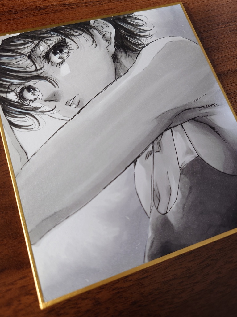 オリジナルイラスト 小色紙(おまけ付き)