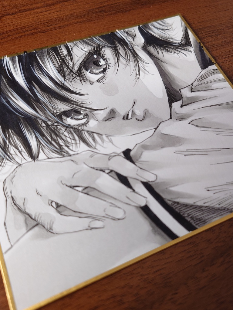 オリジナルイラスト 小色紙(おまけ付き)