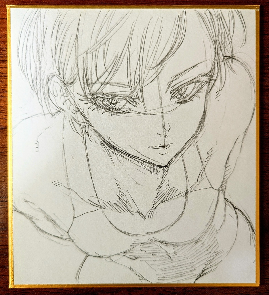 オリジナルイラスト 小色紙(おまけ付き)
