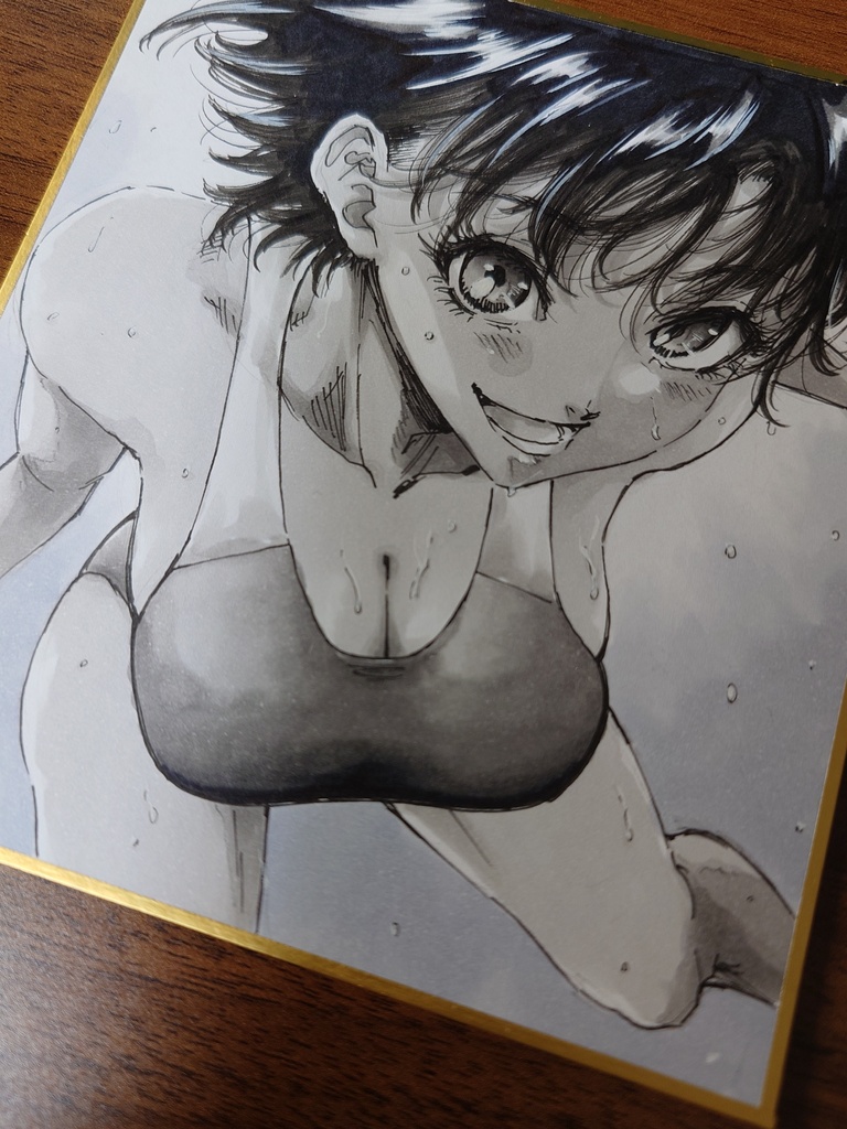オリジナルイラスト 小色紙(おまけ付き)