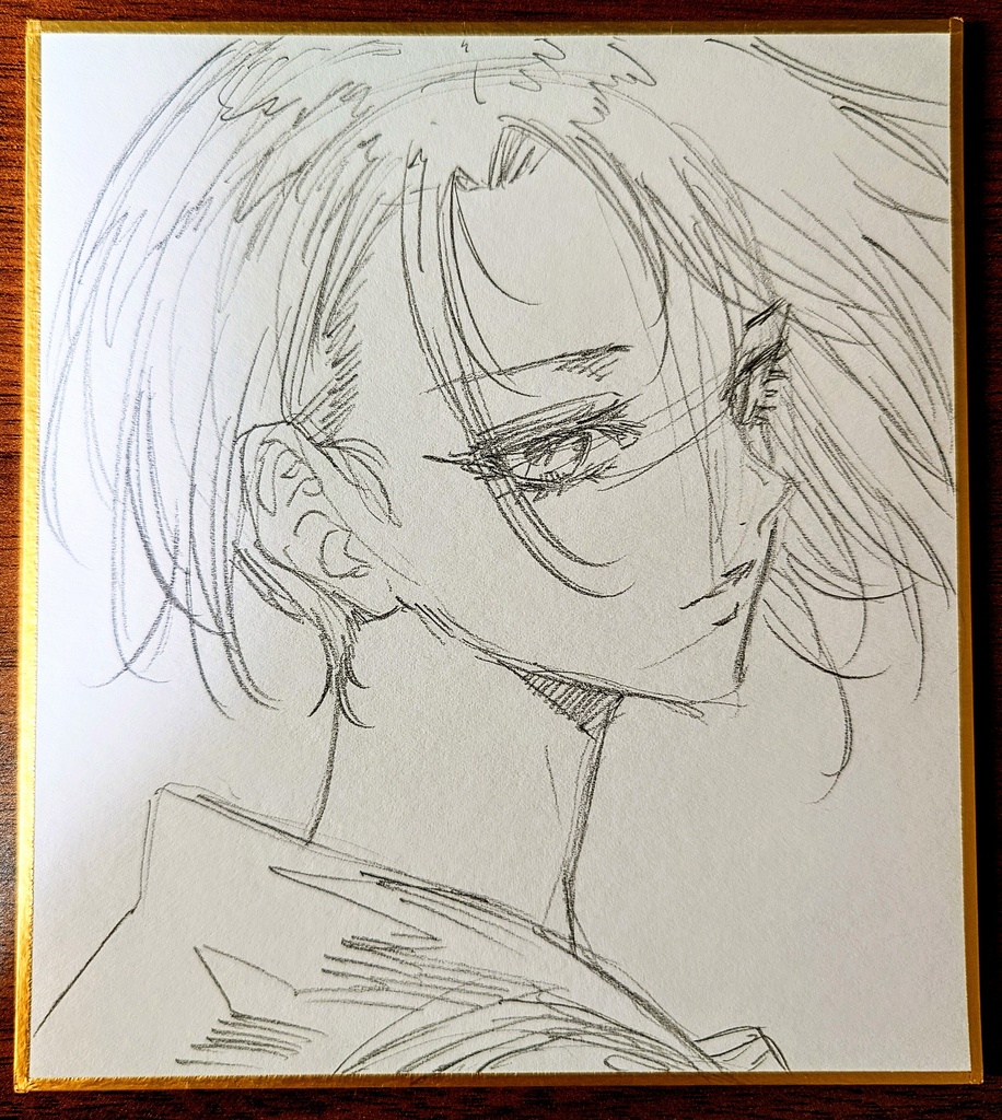 オリジナルイラスト 小色紙(おまけ付き)