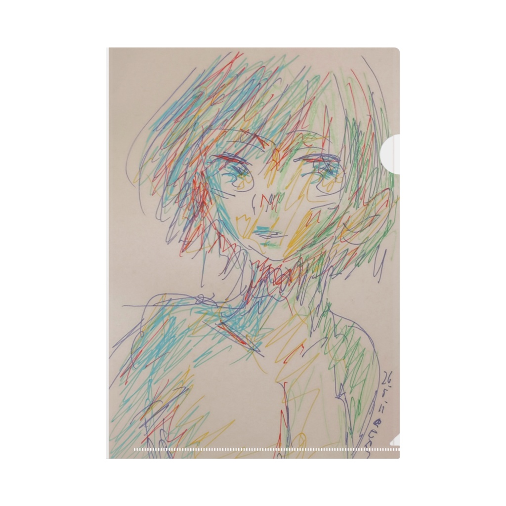 drawingartのクリアファイル。