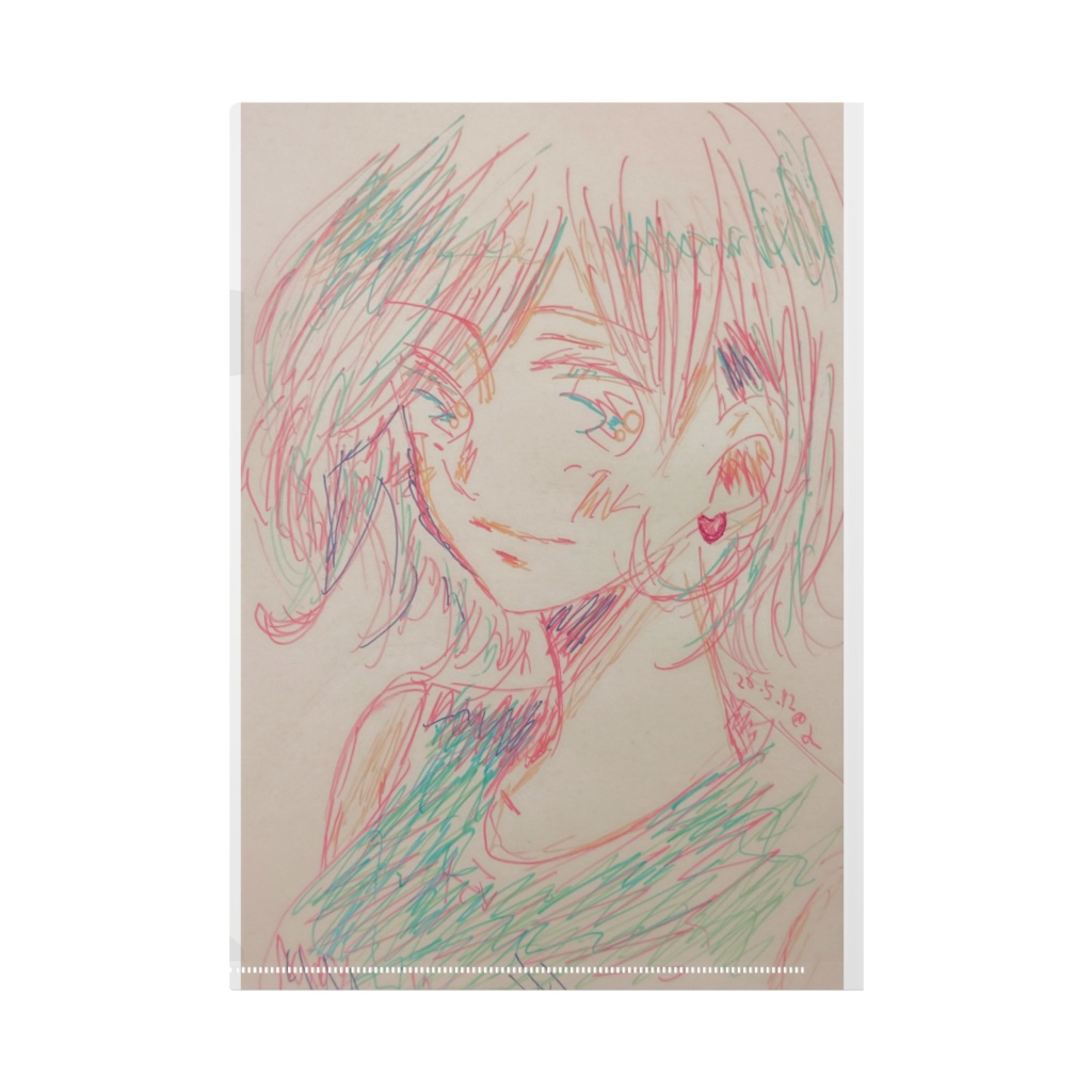 drawingartのクリアファイル。