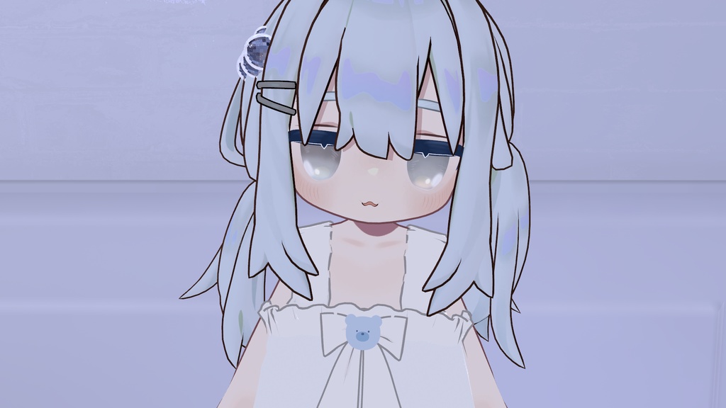 【無料】シフォン_キプフェル 儚げアイテクスチャ_10カラー