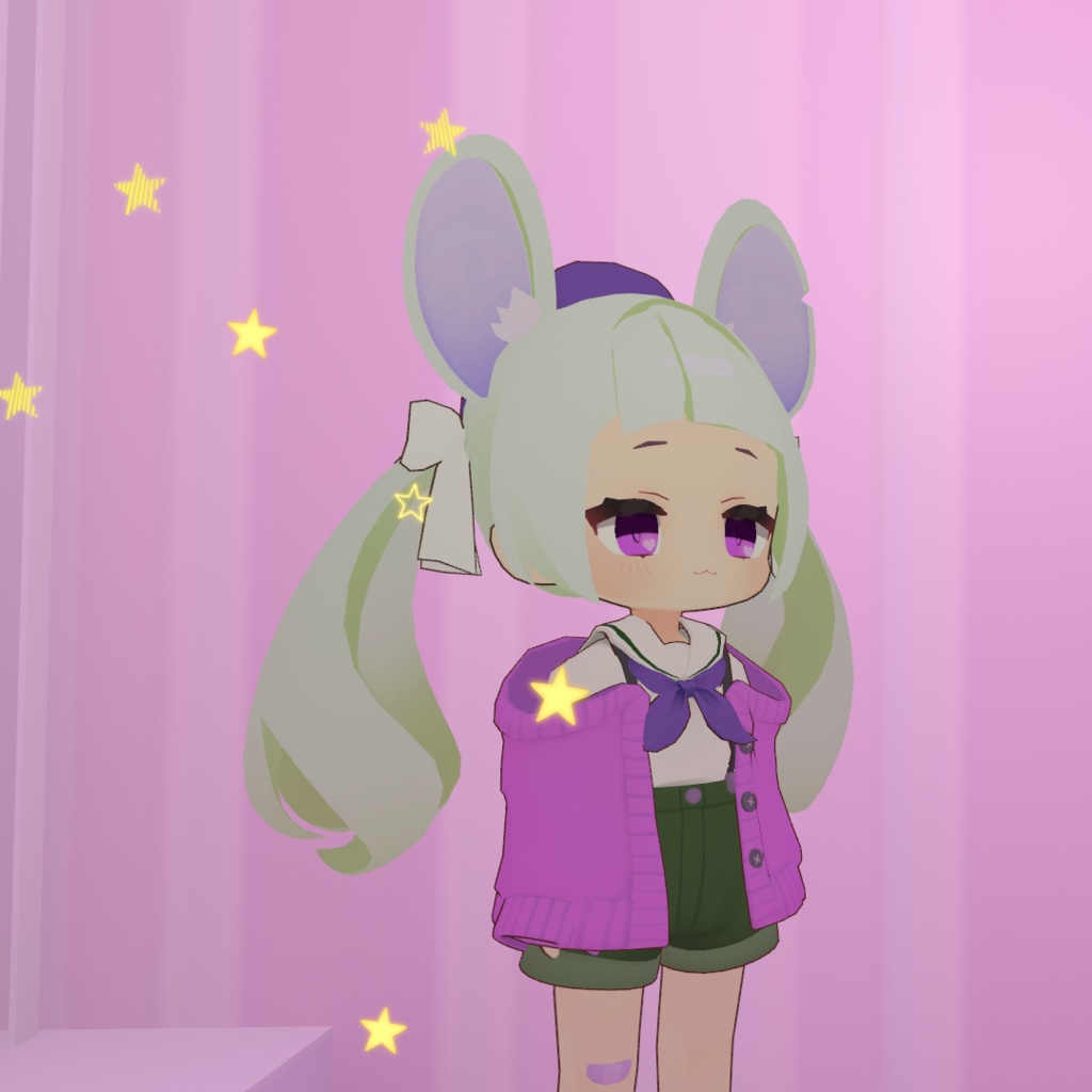 【無料】らぶりーあい🐈ねずみのくるみちゃん対応‗30カラー