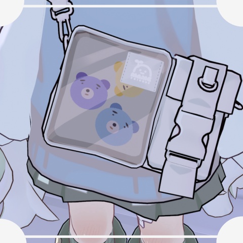 【無料/free】キプフェル対応‗ぼんやりくまちゃん